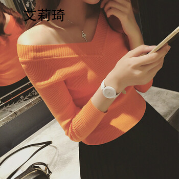艾莉琦  短袖 T恤 女 V領