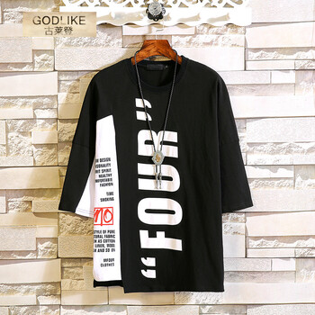 古萊登（GODLIKE） 短袖 男士T恤 B1183黑色上衣 S，XL，L，M，XXXL，XXL