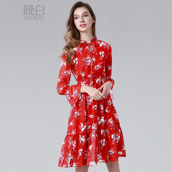 ONE BUYE 碎花 印花 連衣裙