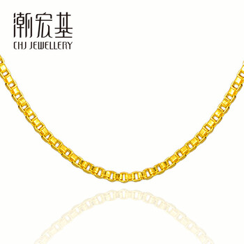 潮宏基（CHJ JEWELLERY）黃金項鏈5.1-10克，以下單頁面克重為準(zhǔn)