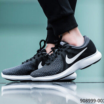 耐克（NIKE）跑步鞋908999-001/黑色 