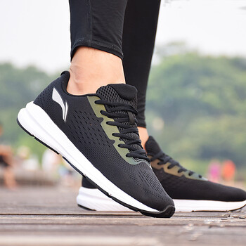 李寧（LI-NING）跑步鞋047-1標(biāo)準(zhǔn)黑 