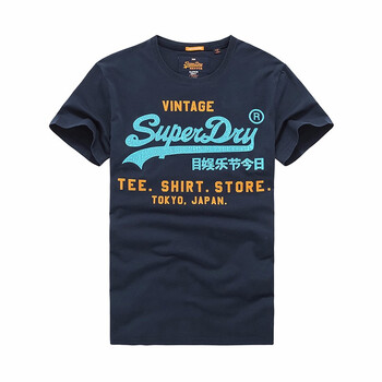 Superdry 短袖 男士T恤 海藍(lán)色系 