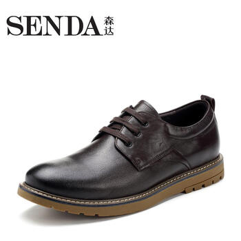 森達(dá)（SENDA）男士啡色 38