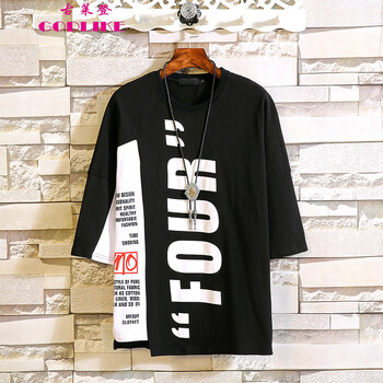古萊登（GODLIKE） 短袖 男士T恤 83上衣黑色 S，XL，L，M，XXXL，XXL