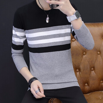 富貴鳥（FUGUINIAO） 長袖 男士T恤 灰色 XL，L，XXXL，加大，M，XXL