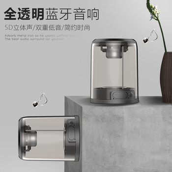 未知  音箱/音響 透明茶色（一對音箱）