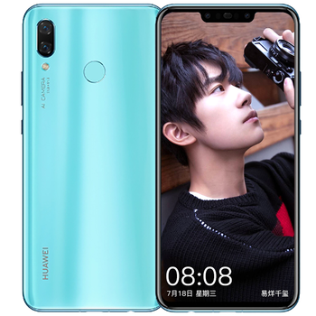 華為（HUAWEI） PAR-AL00 手機(jī) 藍(lán)色，淺藍(lán)色系