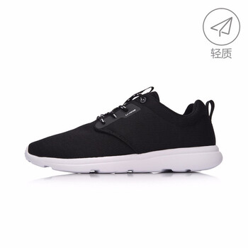 李寧（LI-NING）跑步鞋標(biāo)準(zhǔn)黑/標(biāo)準(zhǔn)白 39