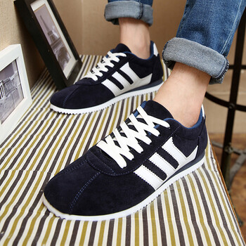 木低語(yǔ)（MUDIYU）男士A12款-A深藍色 41