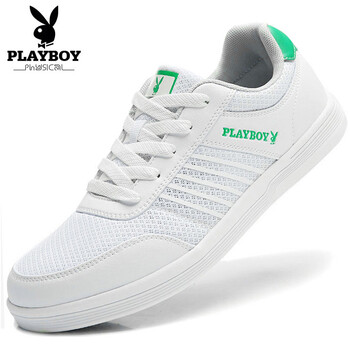 花花公子（PLAYBOY）男士白/綠（網(wǎng)面款） 40