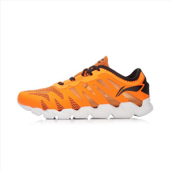 李寧（LI-NING）跑步鞋-1熒光耀橙/熒光蜜橙/基礎(chǔ)白 35以下