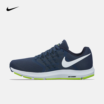 耐克（NIKE）跑步鞋908989-403閃電藍(lán)/熒光黃/白/藍(lán)黑藍(lán) 
