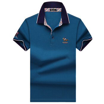 伯思凱（Burscalm） 短袖 男士T恤 中蘭色 