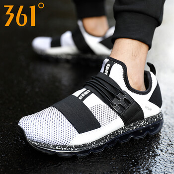 361度跑步鞋361白/烏黑色 44，39，40，41，42，43
