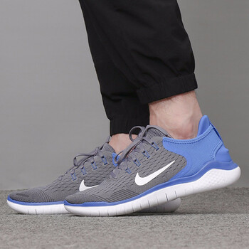 耐克（NIKE）跑步鞋942836-008 信號(hào)藍(lán)-雷電灰 42.5