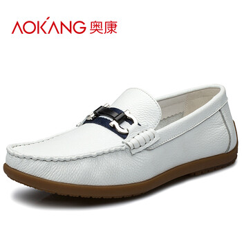 奧康（Aokang）男士白色143013076 