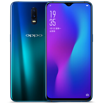 OPPO R17 手機(jī) 藍(lán)色，淺藍(lán)色系