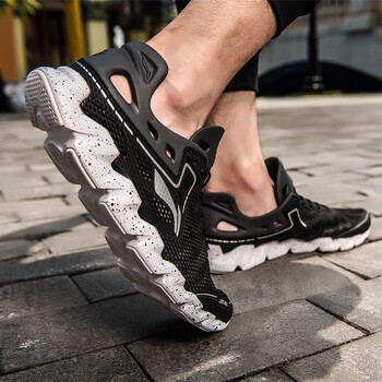 李寧（LI-NING）跑步鞋新基礎(chǔ)黑/檀黑色-5 
