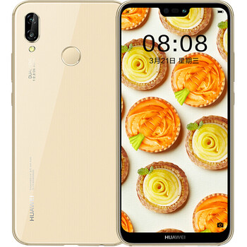 華為（HUAWEI） nova 3e 手機 金色