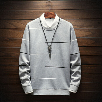 范華尼（VARWANEO） 長袖 男士T恤 灰色 XL，L，XXL，M，XXXL，加大