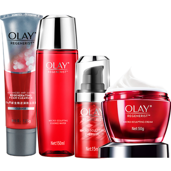 玉蘭油（OLAY）套裝/禮盒淡化黑眼圈，抗皺，提拉緊致，保濕，補水，深層清潔