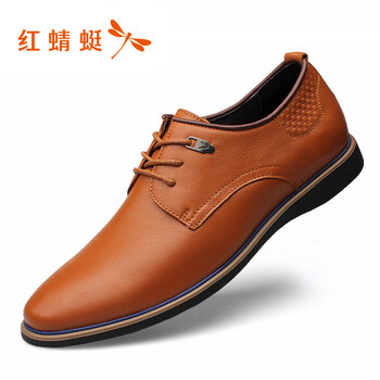 紅蜻蜓男士土黃色【四季款】 41