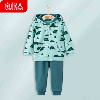 時(shí)尚女童綠色棉服