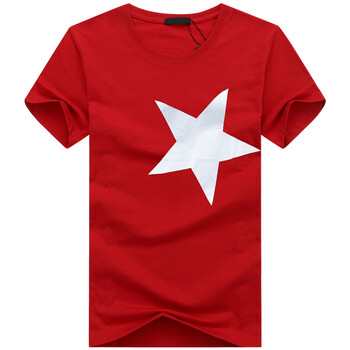簡男 短袖 男士T恤 紅色 S，XL，L，XXXL，M，XXL，加大