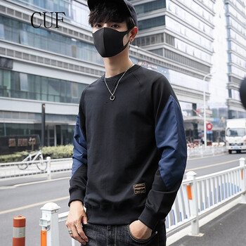 CUF 長(zhǎng)袖 男士T恤 黑色 