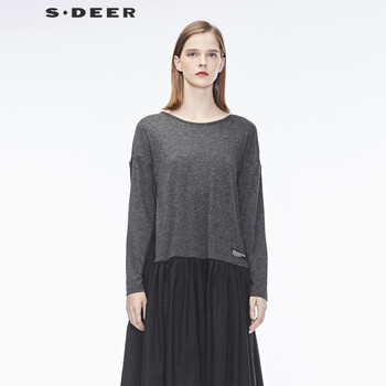 S.DEER  貼布 連衣裙