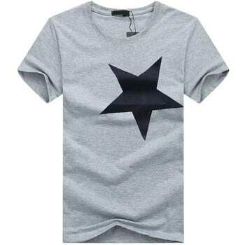 簡(jiǎn)男 短袖 男士T恤 灰色 S，XL，L，M，加大，XXL，XXXL