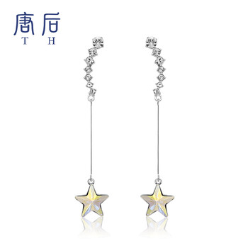 唐后（TH）耳環(huán)合金，合成水晶
