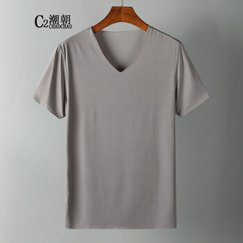 C2潮朝（chaochao） 短袖 男士T恤 灰色 XL，L，XXL，XXXL，M