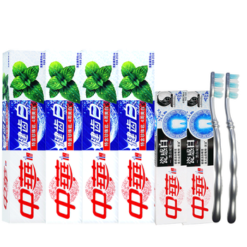 牙膏中華健齒白