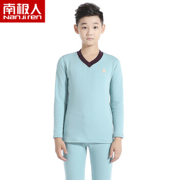 大童純色保暖內衣