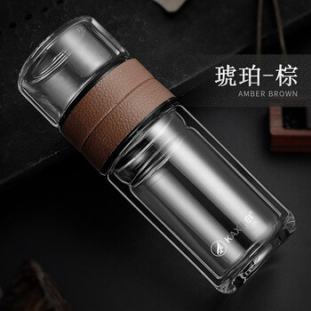 雙層玻璃茶杯，喝出健康好水