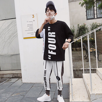 古萊登（GODLIKE） 短袖 男士T恤 灰色套裝 S，XL，L，XXXL，XXL，M