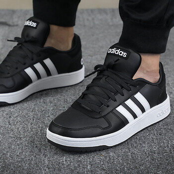 阿迪達斯（Adidas）板鞋B44699/黑色 