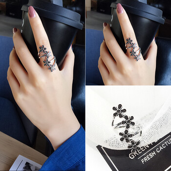 花珍珠戒指