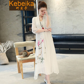 珂貝卡（Kebeika） 純色 露臍/腰，3D，撞色 連衣裙