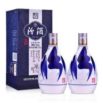 汾酒53375mL-500mL，375ml 清香型，清香