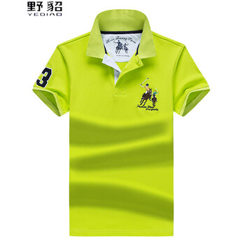 野貂（YEDIAO） 短袖 男士T恤 熒光綠 XL，L，XXXL，M，XXL