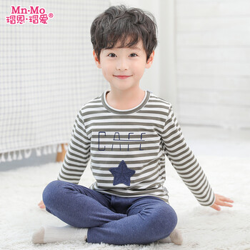兒童睡衣男孩春