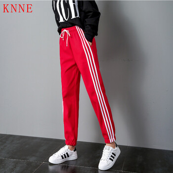 KNNE 高腰 哈倫褲 女 長褲 休閑褲