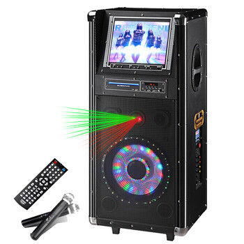 好又来大功率双15寸广场舞音箱带显示屏户外