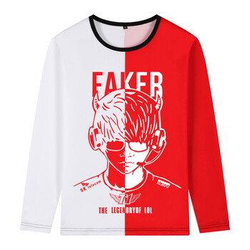 痛仰（tongyang） 長(zhǎng)袖 男士T恤 01白紅色 S，XL，XS，L，M，XXL