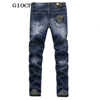 GIOCP 直筒褲 青春休閑 男士牛仔褲