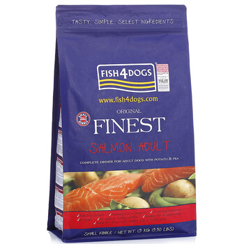 海洋之星（fish4dogs） 魚肉口味成犬狗糧 1.5kg(小顆粒)