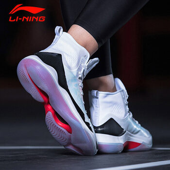 李寧（LI-NING）籃球鞋馭帥11-白色 42